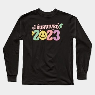 I Survived 2023 Long Sleeve T-Shirt